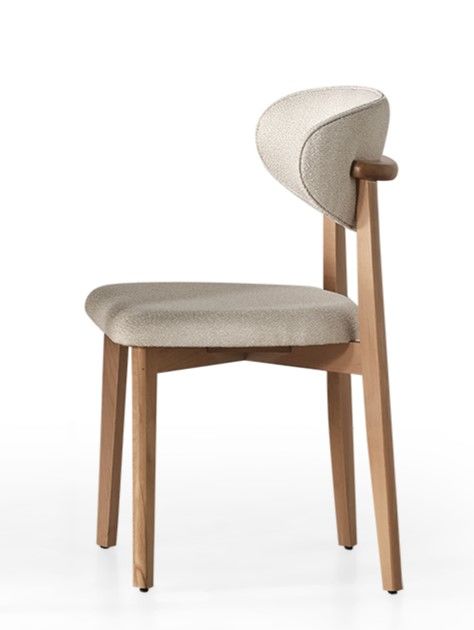 Destan Krem/Ceviz Modern Yemek Odası Takımı Sandalye