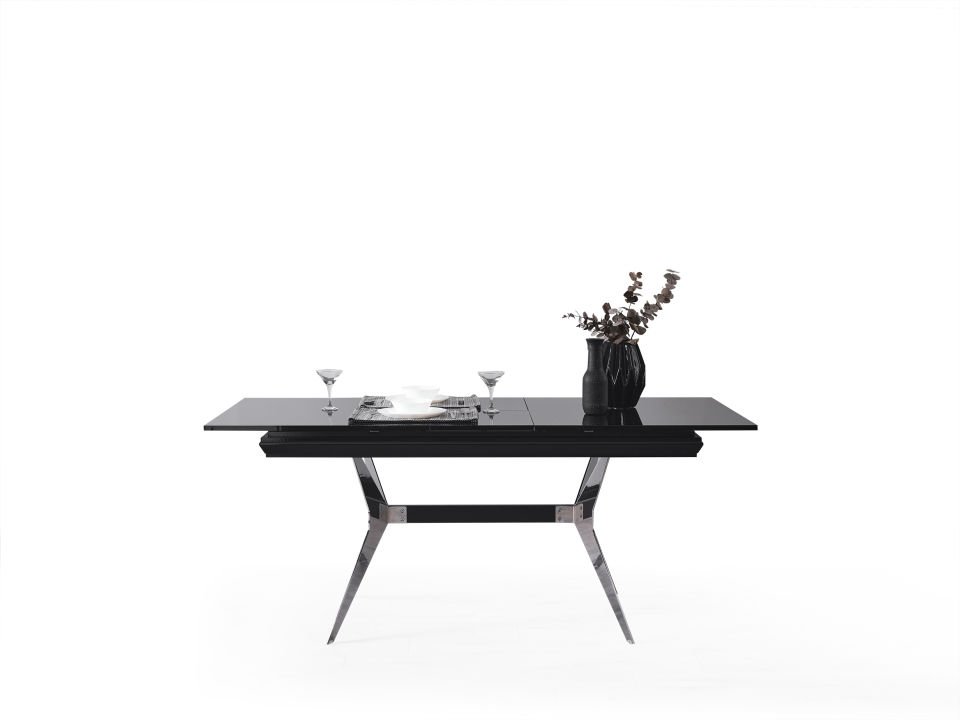 Masarati Luxury Gümüş Açılır Masa