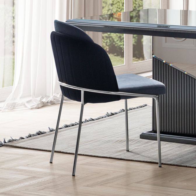 Biga Gümüş Luxury Yemek Odası Takımı Sandalye
