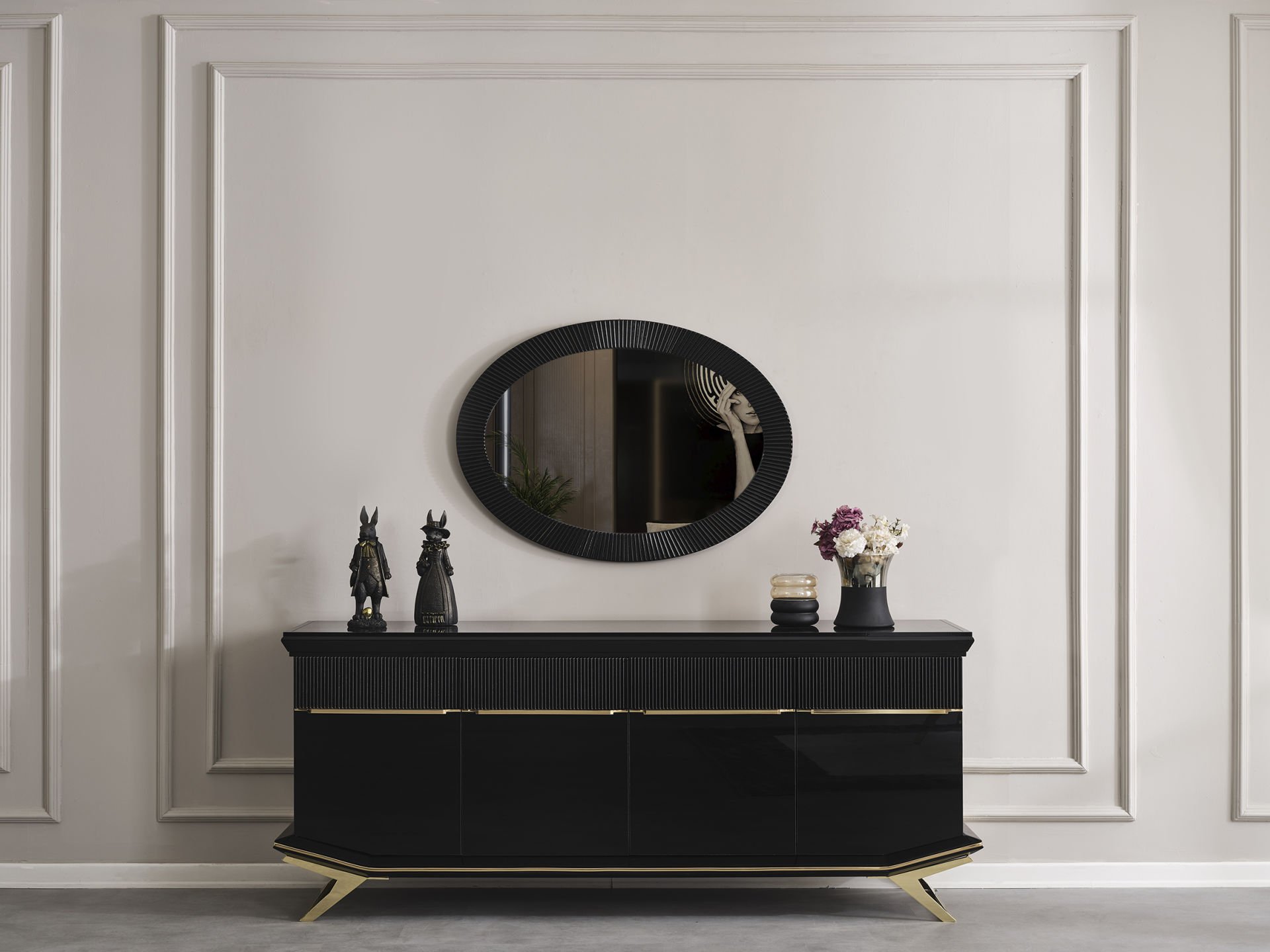 Masarati Luxury Gold Konsol