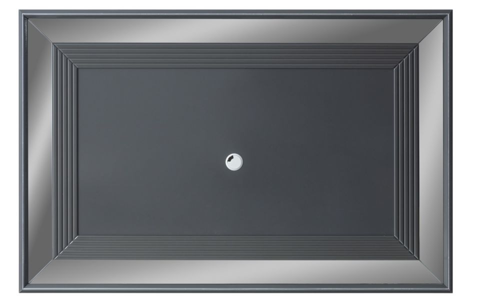 Biga Gümüş Luxury Şömineli Tv Ünite Tv Pano