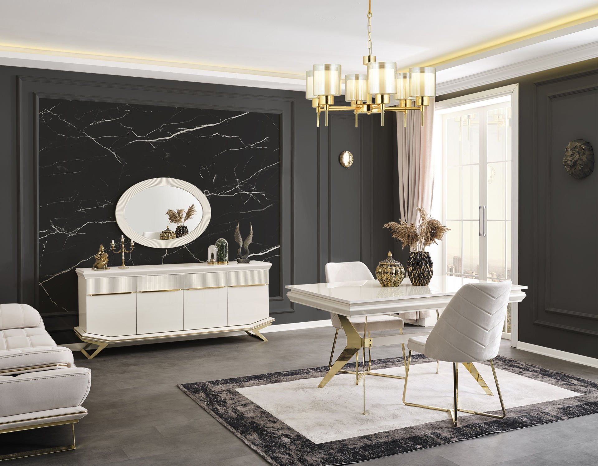 Angel luxury Yemek Odası Takımı