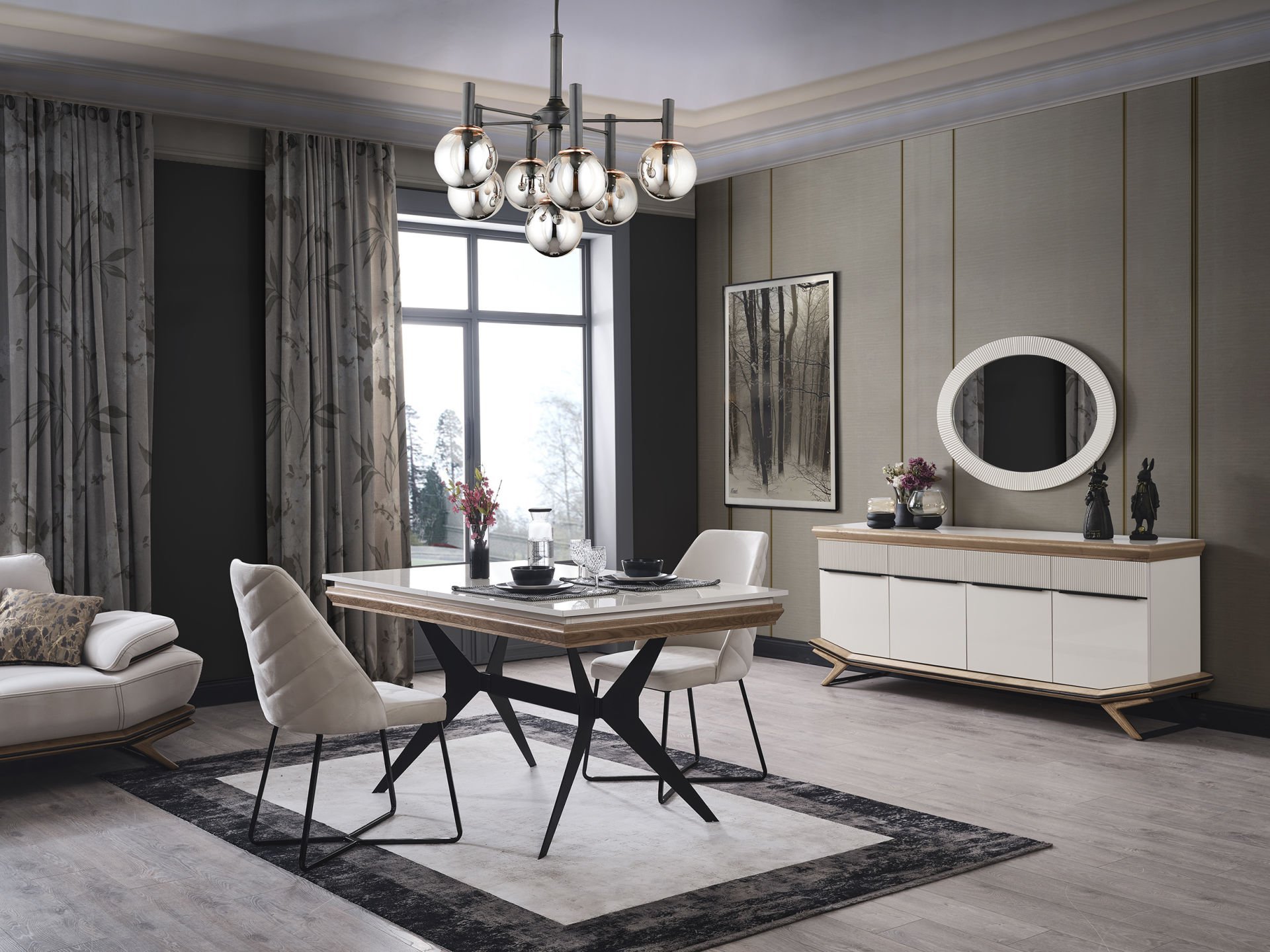 Elize Modern Yemek Odası Takımı