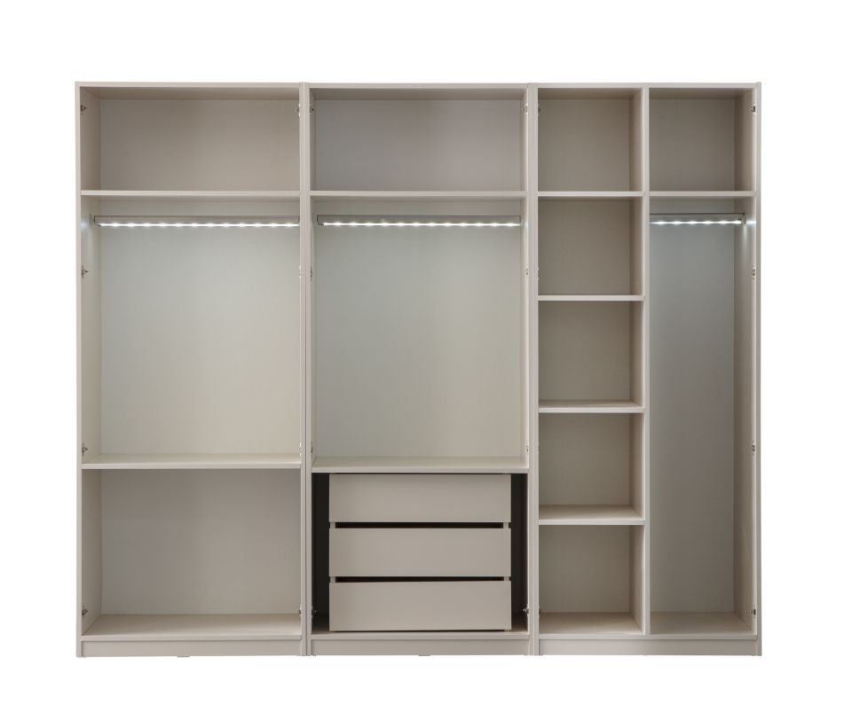 Bonje Modern Yatak Odası Takımı 6 Kapaklı Gardırop