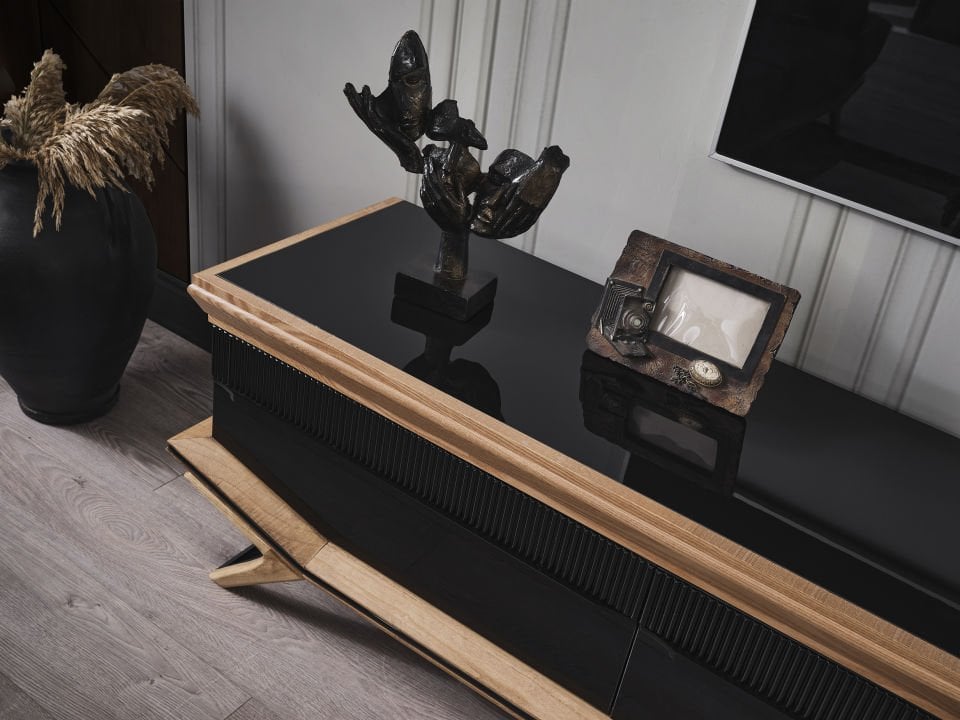 Okyanus Modern Şömineli Tv Ünite