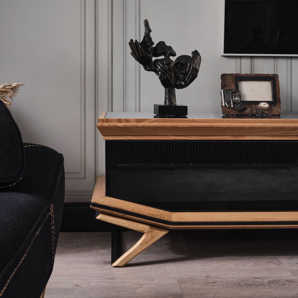 Okyanus Modern Şömineli Tv Ünite