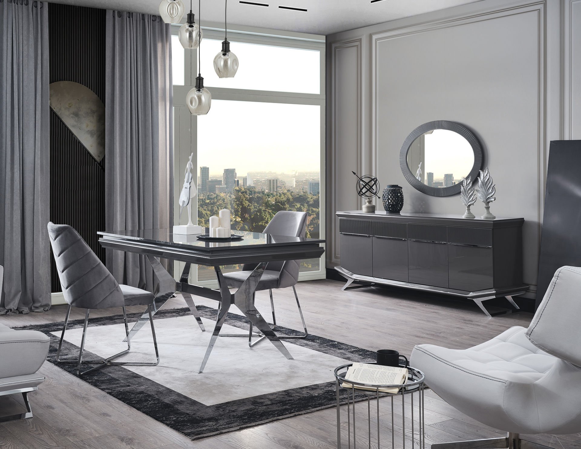 Asya Luxury Yemek Odası Takımı