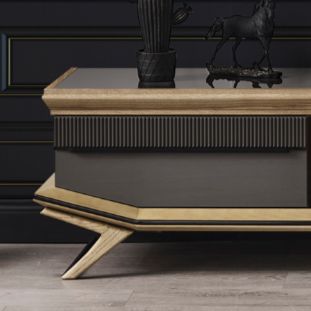 Grand Modern Şömineli Tv Ünite