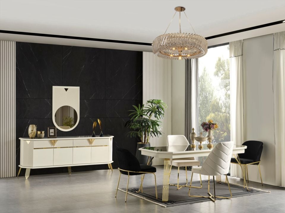City luxury Yemek Odası Takımı