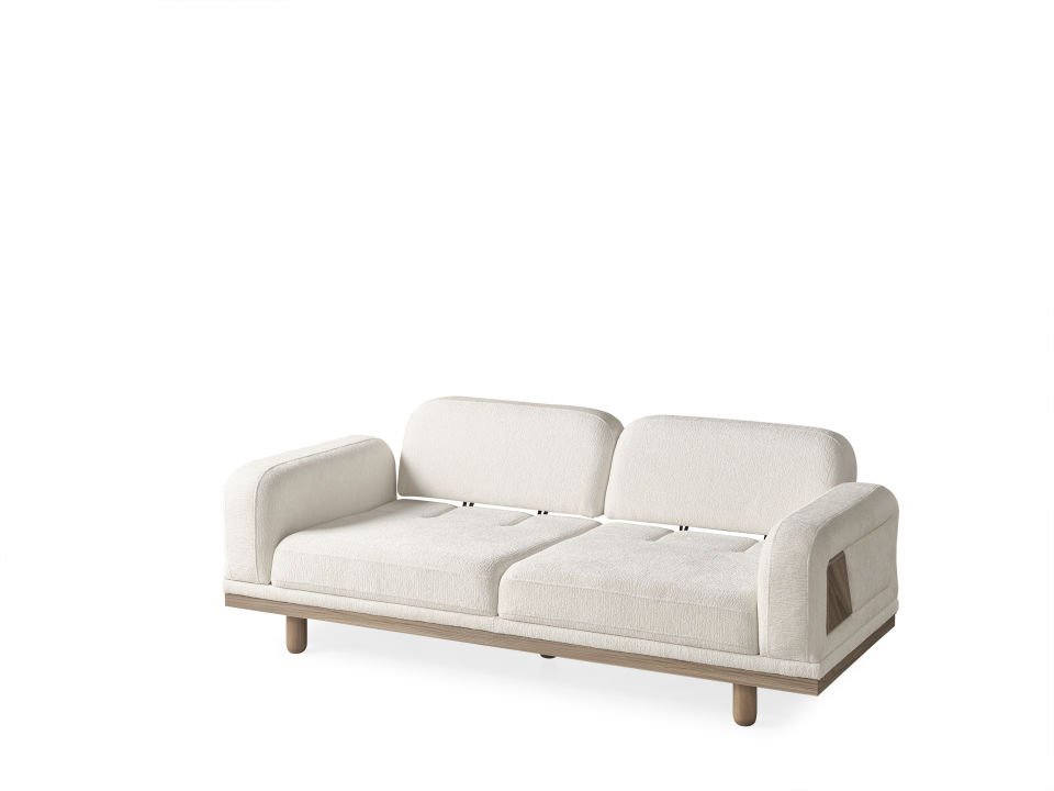 Zeron Modern Üçlü Koltuk