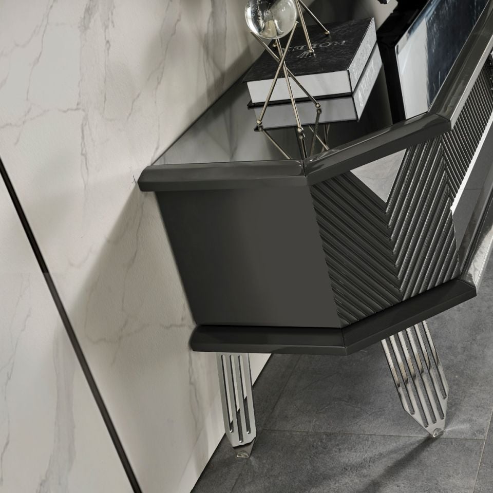 Madrid luxury Şömineli Tv Ünite