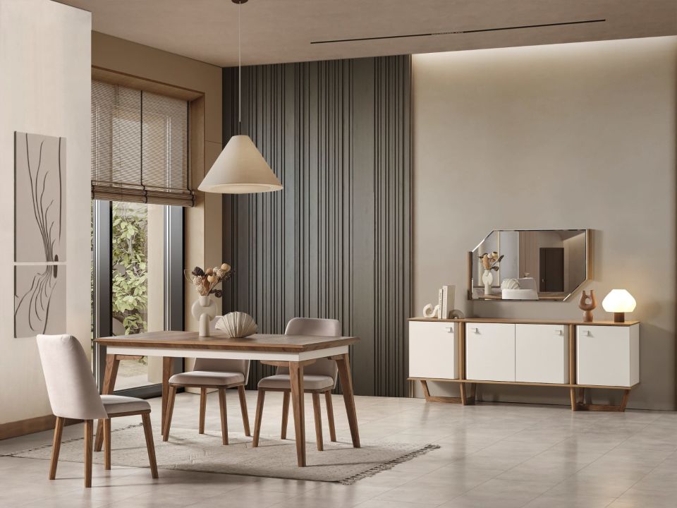 Soft Modern Yemek Odası Takımı