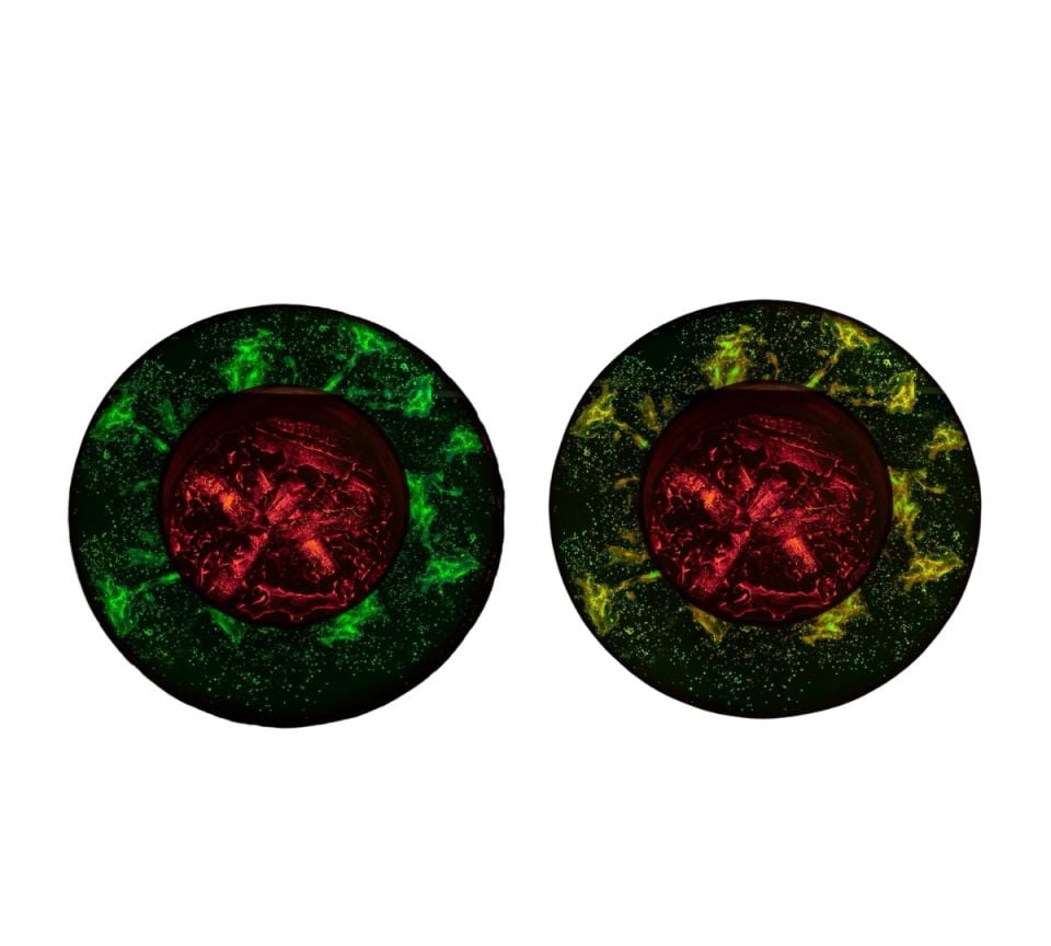 Galaxy Şömineli Ceviz Orta Sehpa