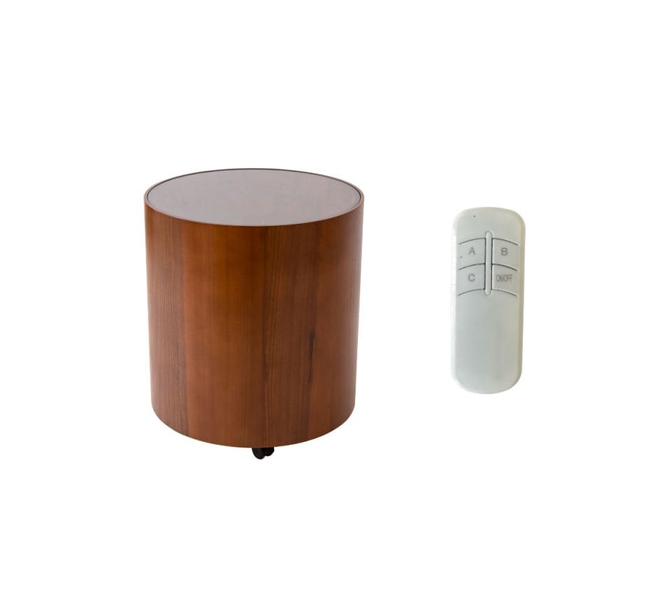 Galaxy Şömineli Ceviz Takım Sehpa