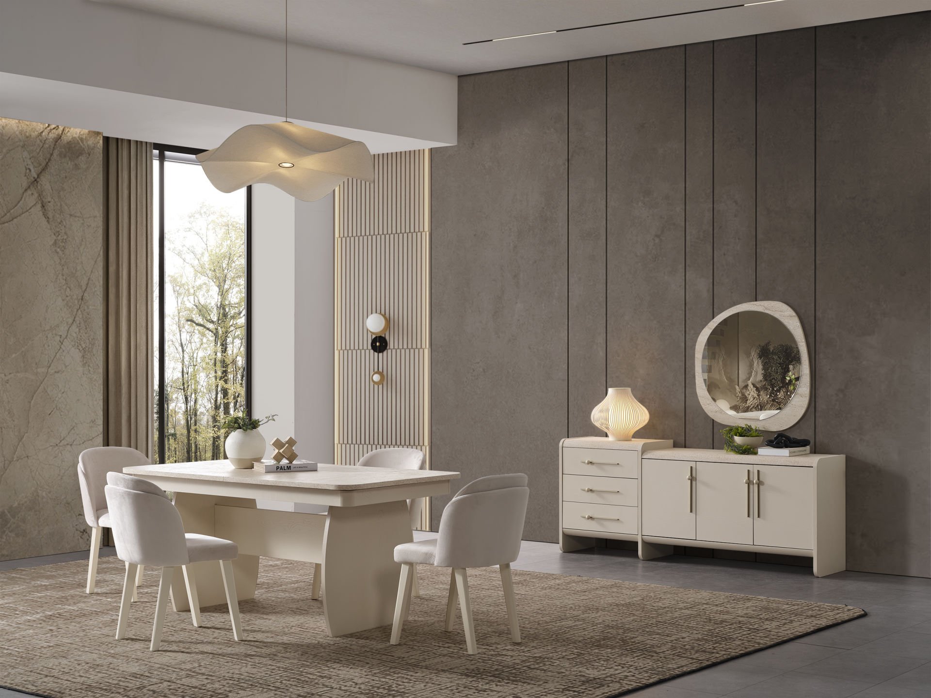 Defne Modern Yemek Odası Takımı