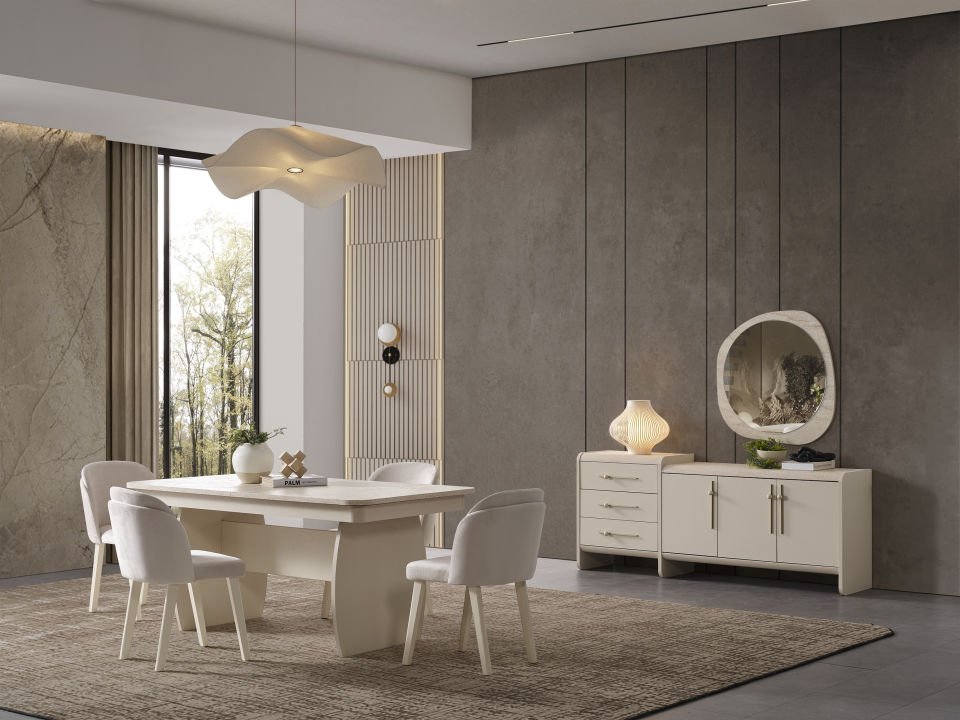 Defne Modern Yemek Odası Takımı
