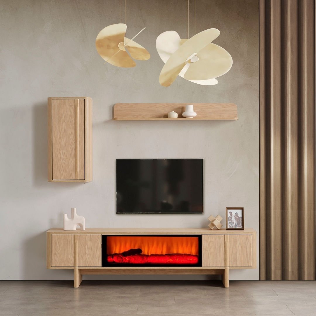 Star Modern Şömineli Tv Ünite