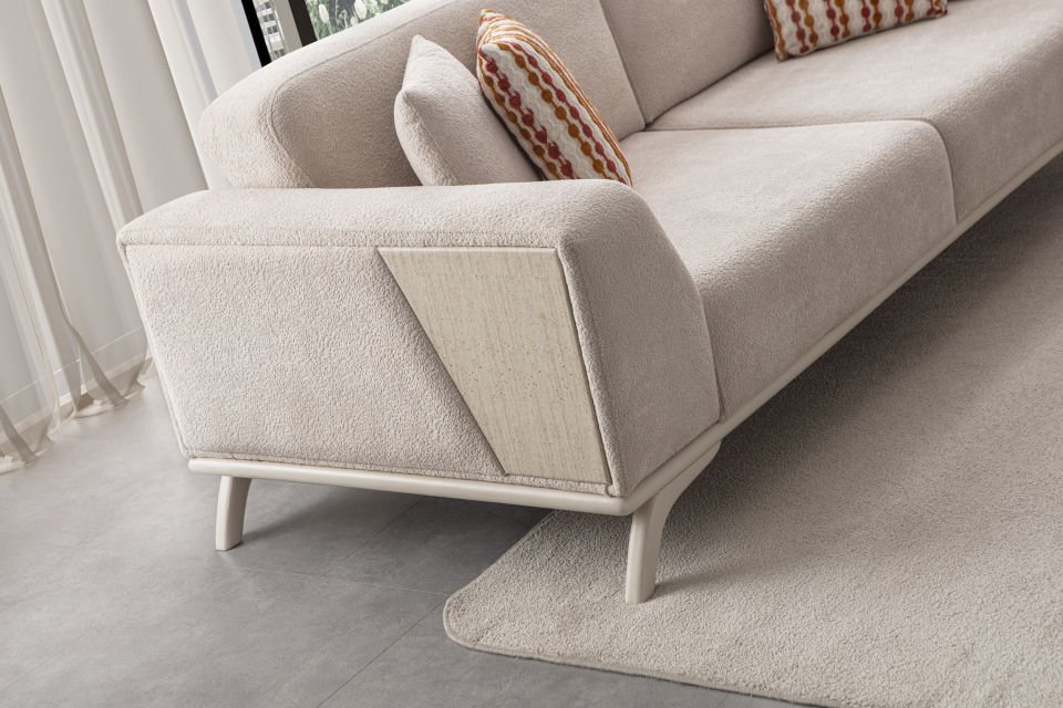 Tetra Modern Üçlü Koltuk