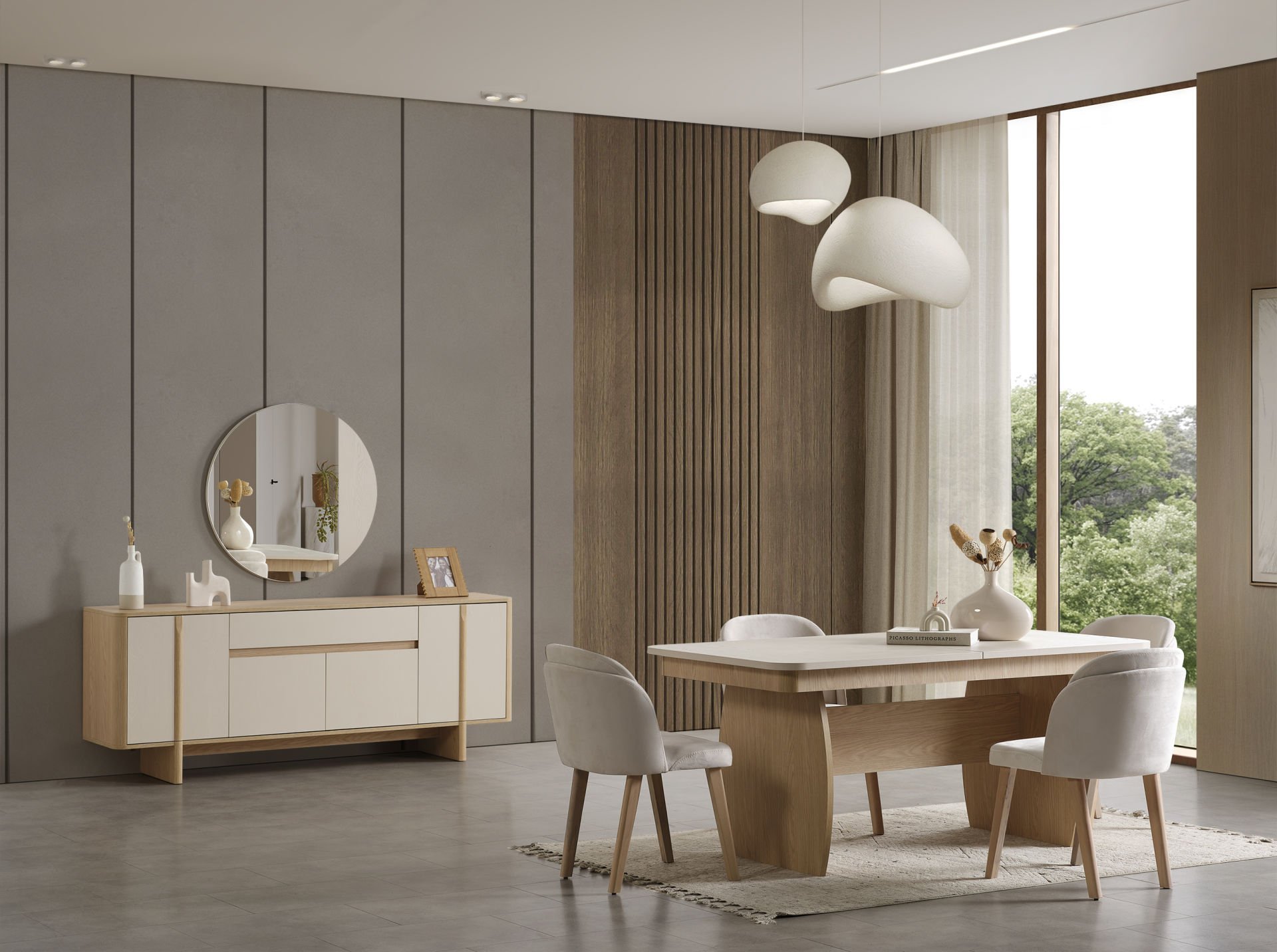 Stil Modern Yemek Odası Takımı