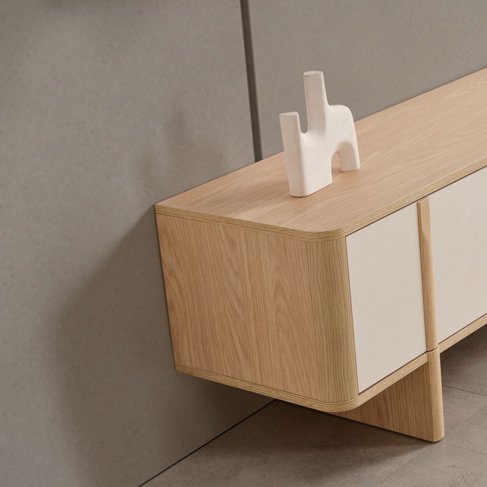 Stil Modern Şömineli Tv Ünite