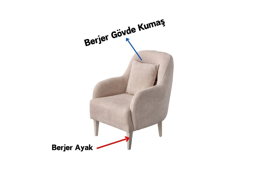 Tetra Modern Koltuk Takımı Berjer