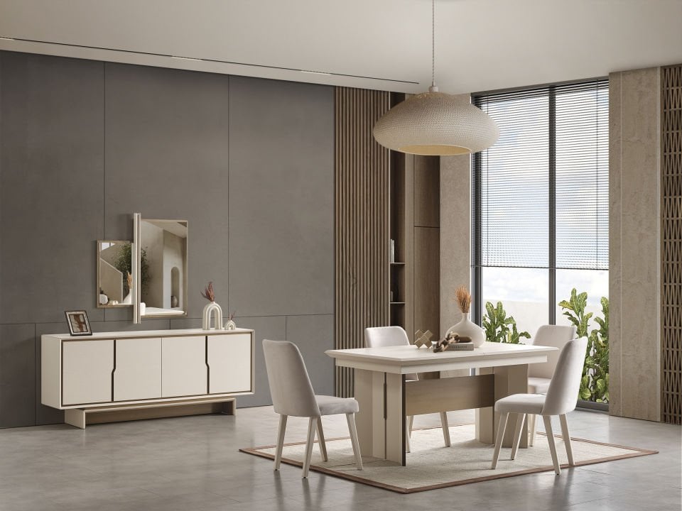 İpek Modern Yemek Odası Takımı