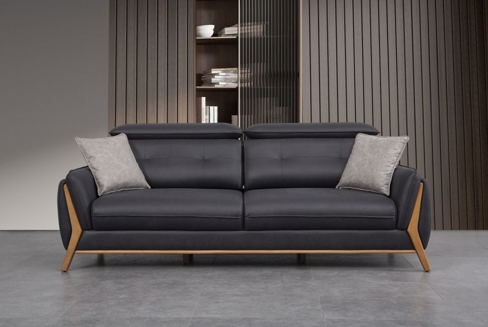 Lion Modern Üçlü Koltuk