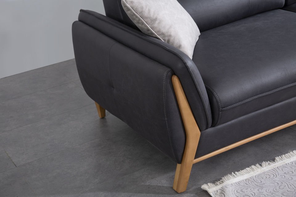 Lion Modern Üçlü Koltuk