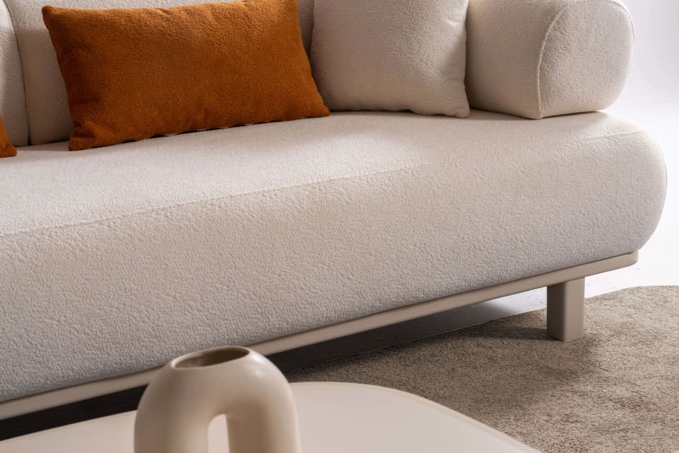Latte Modern Üçlü Koltuk