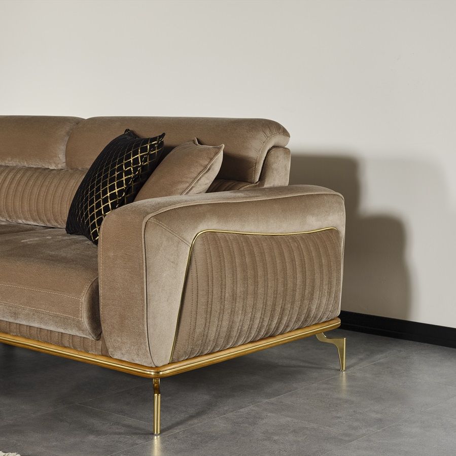 Lotus luxury Üçlü Koltuk