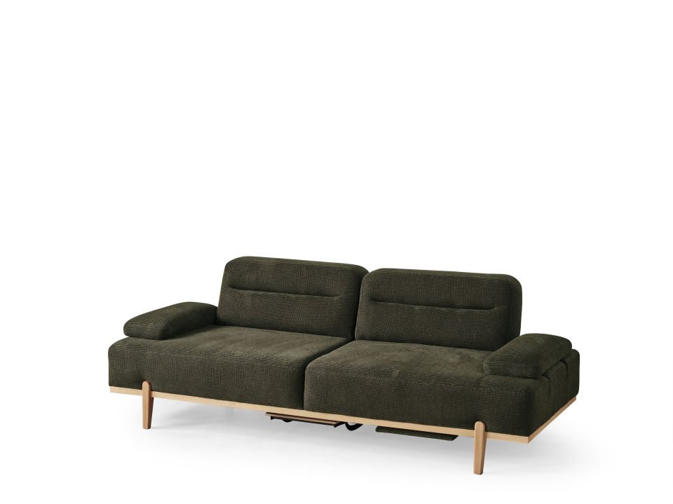 Zara İskandivan Dinlenmeli Üçlü Koltuk