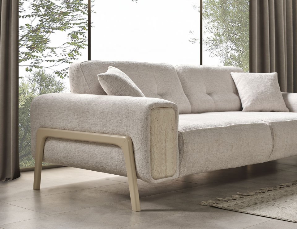 Miran Modern Üçlü Koltuk