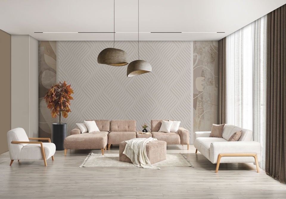 Relax Modern Köşe Koltuk Takımı