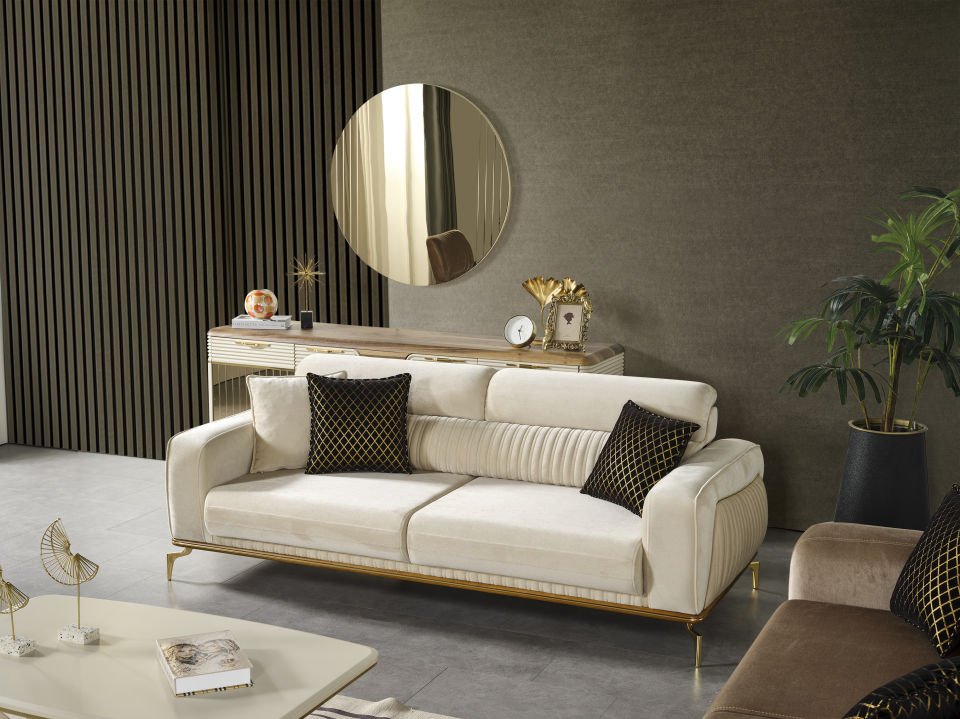 Lotus luxury Koltuk Takımı Üçlü Koltuk