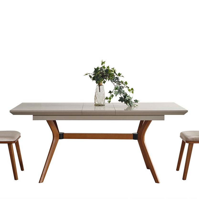 Kumsal Modern Yemek Odası Takımı Açılır Masa