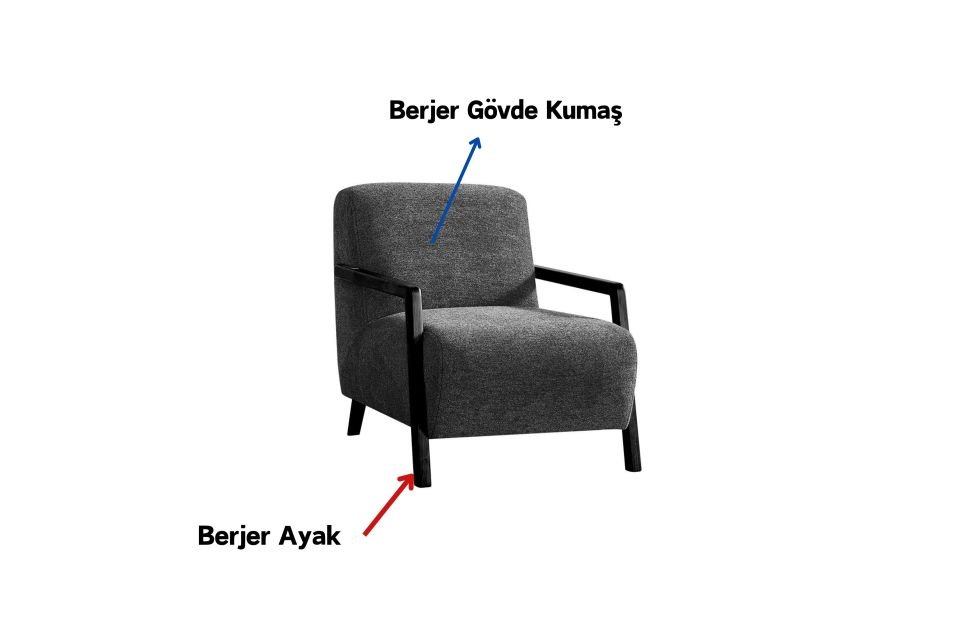Relax Modern Köşe Koltuk Takımı Berjer