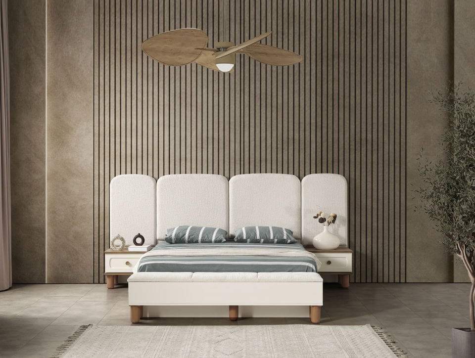 Sude Bohem Panolu Karyola