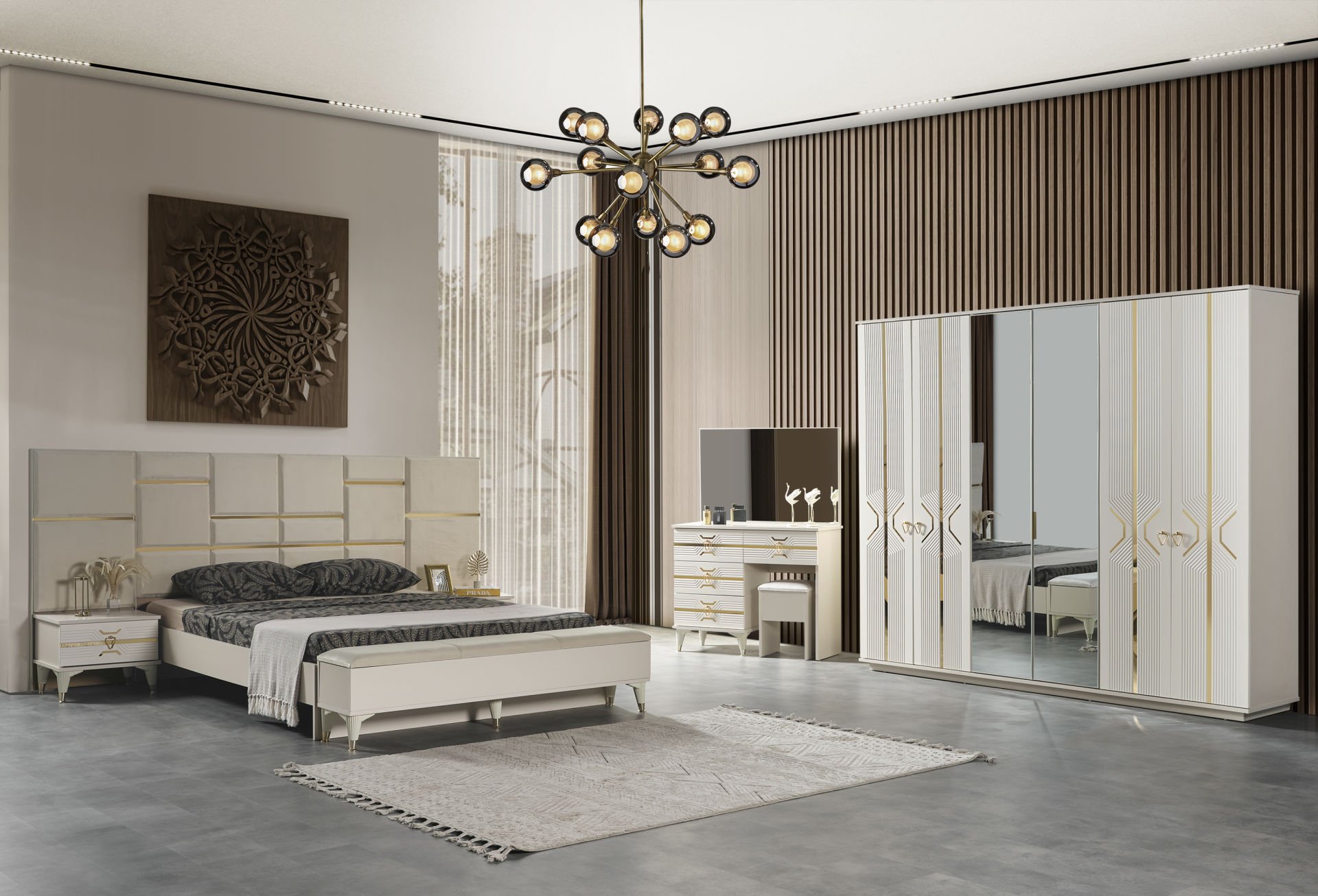 Kristal Luxury Yatak Odası Takımı