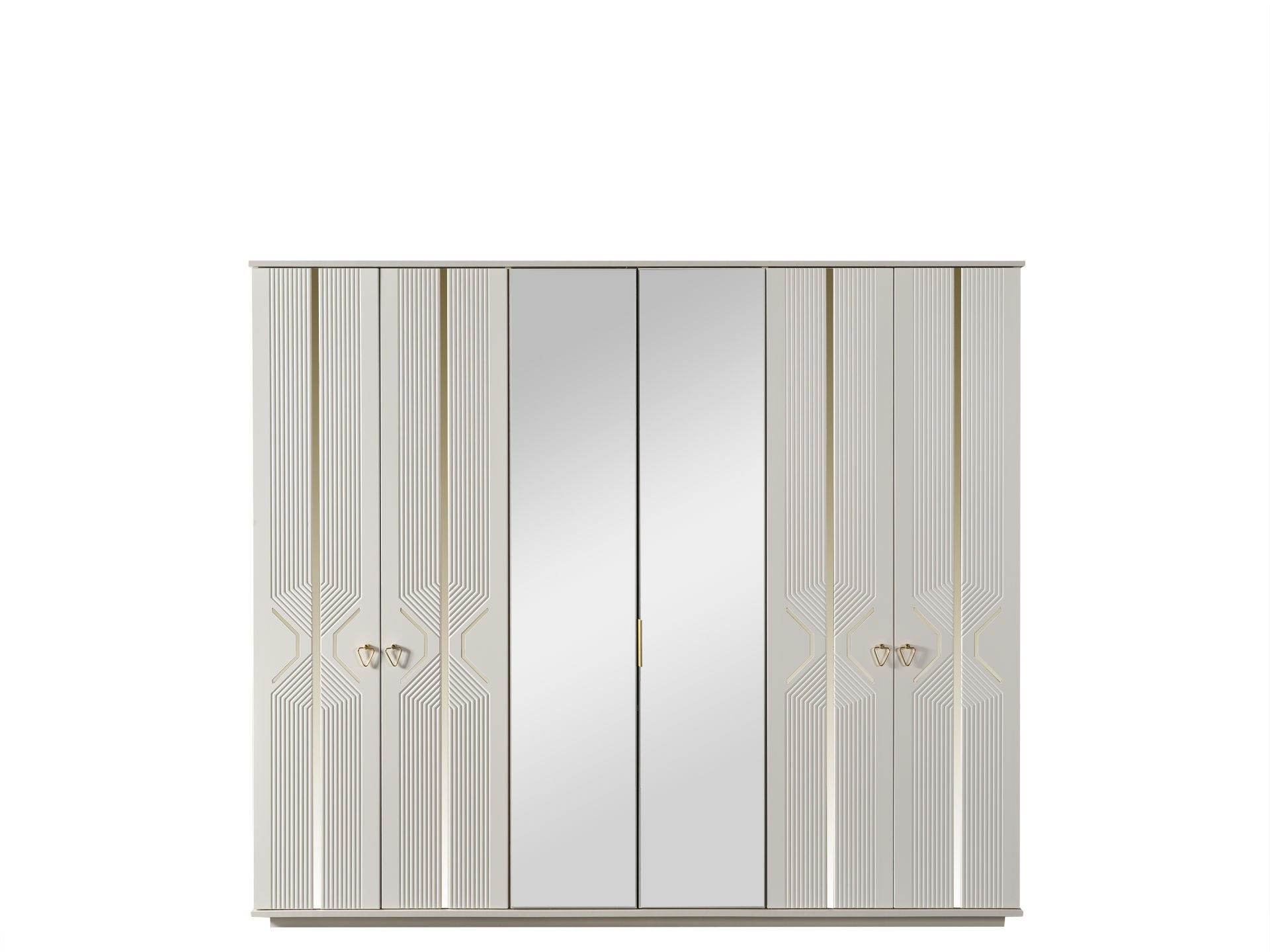 Kristal Luxury 6 Kapaklı Gardırop