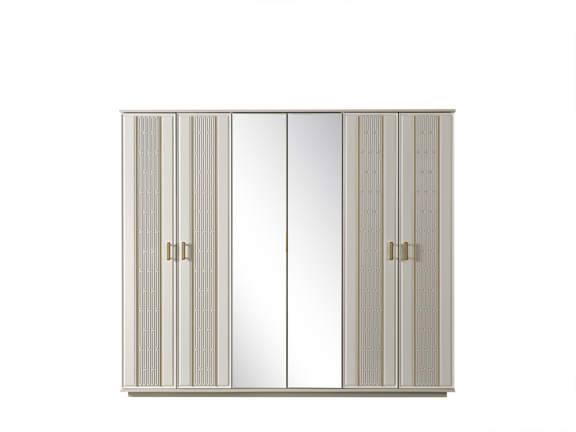 İnci Luxury 6 Kapaklı Gardırop
