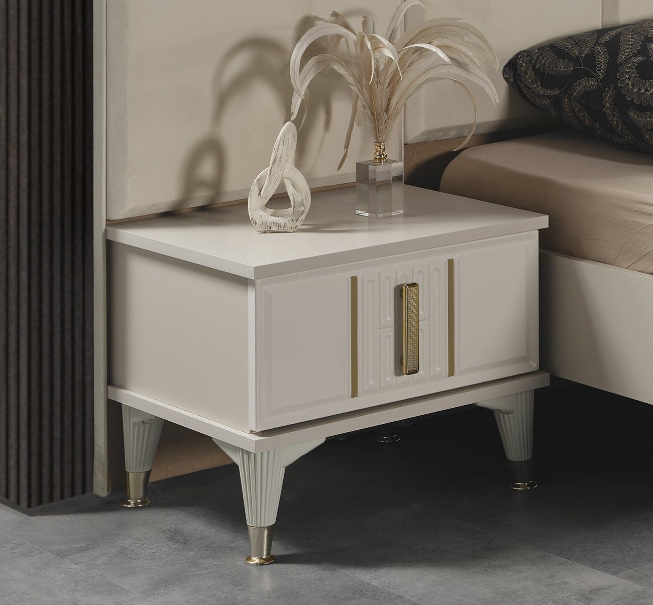 İnci Luxury Komodin Takım