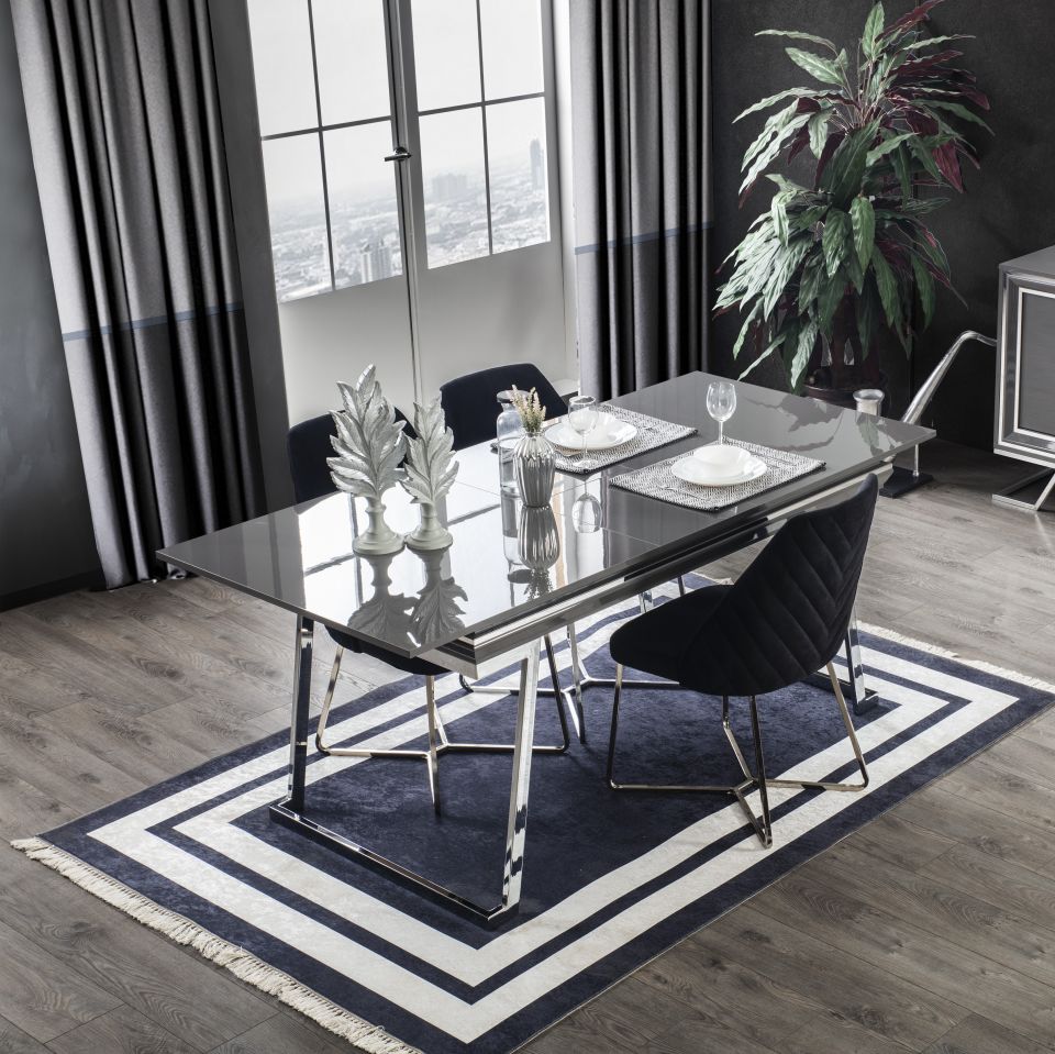 Asos luxury Yemek Odası Takımı Açılır Masa