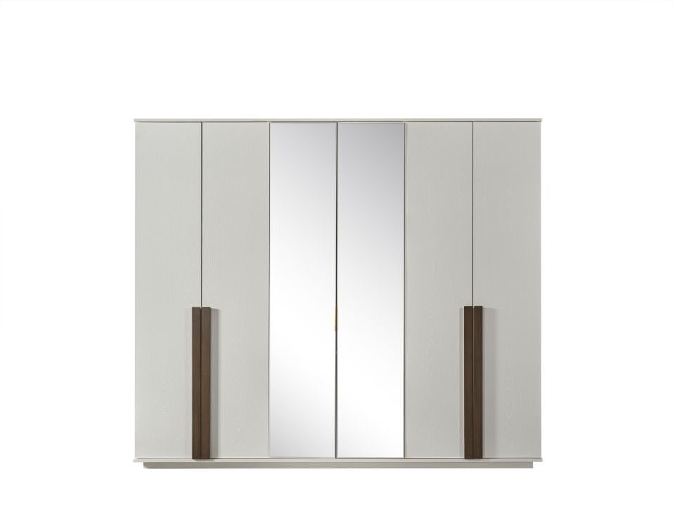 Hazal Modern 6 Kapaklı Gardırop