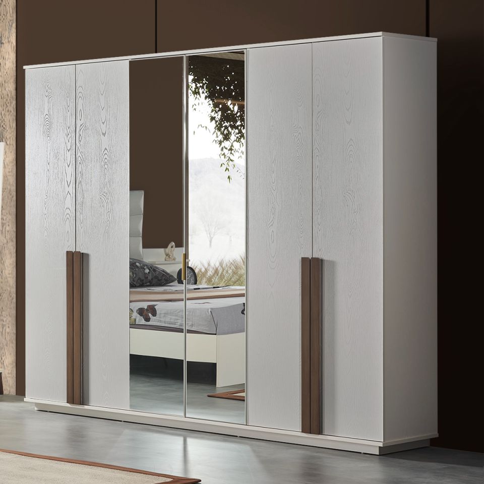 Hazal Modern 6 Kapaklı Gardırop