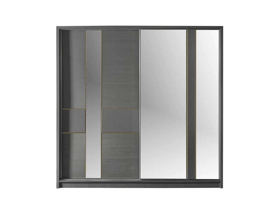 Still Modern 2 Kapaklı Sürgülü Gardırop