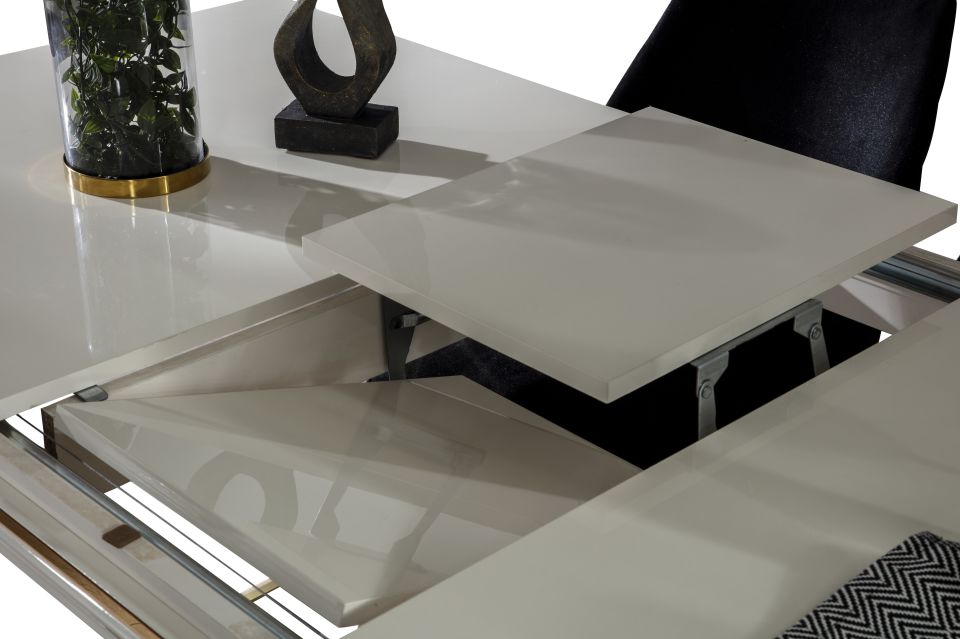 Palermo luxury Yemek Odası Takımı Açılır Masa