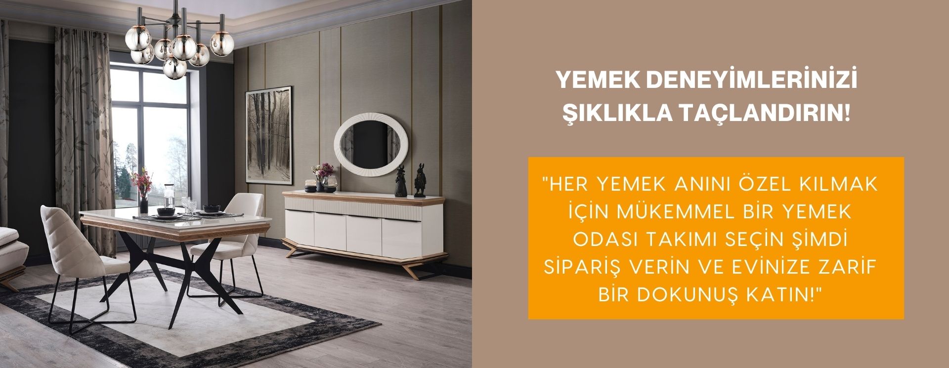yemek odası takımları